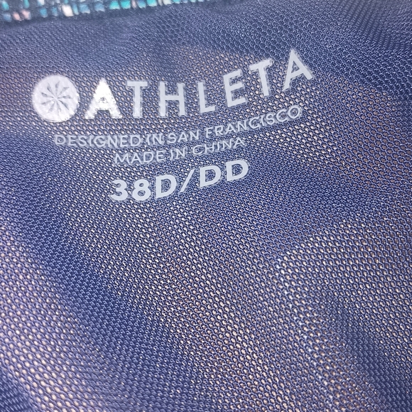 38D/DD Athleta Monaco Bra Cup Wrap Bikini Top 211765 - Picture 4 of 9